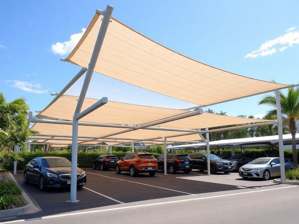مظلات مواقف السيارات الأسترالية